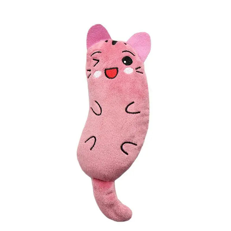 Funny Pet Plush Catnip Toy Cat Expressive Mouse Toys Interactive Cat Toy Kitten Bite Resistance Toy Pet Accessories Pi-Mart
