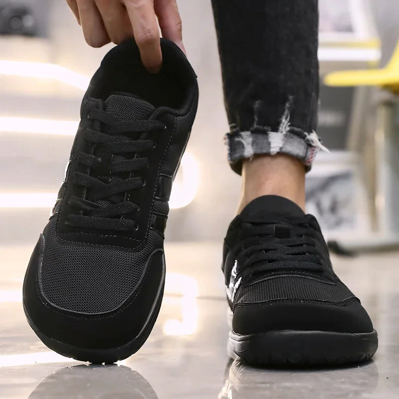 Wide Shoes Anti Slip Lightweight Breathable Running Shoes Minimalist Barefoot Cross Training Shoe Anti Slip Toe Walking Shoes Pi-Mart