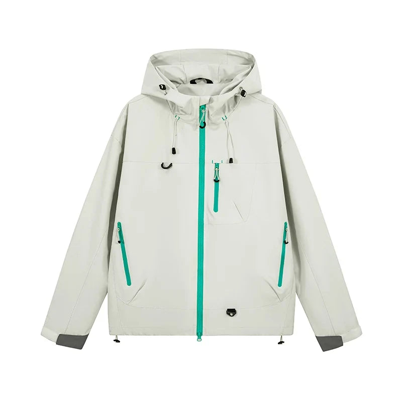Unisex Hiking Jacket Waterproof Autumn Windbreaker Ourdoor Hooded Coats Women New Jacket Men Fishing Camping Climbing Coats LadyShow.Store