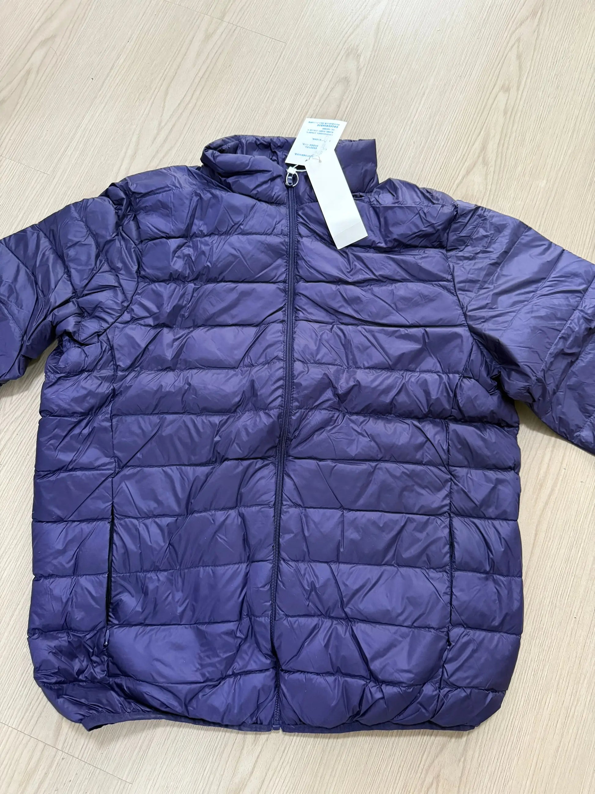 0-10℃ Men's Winter Jacket Ultra Light Duck Down Jackets Portable Hooded Puffer Feather Thin Parkas Windproof Outerwear Coat 5XL LadyShow.Store