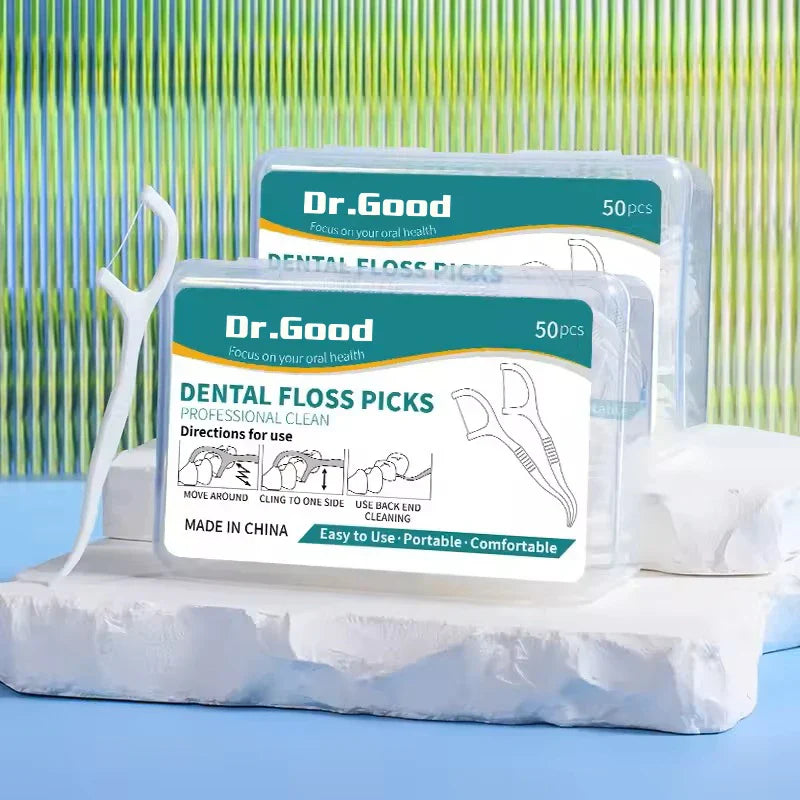 50/150/300/600/1000 PCS dental floss sticks oral care tools Tri Light Beauty