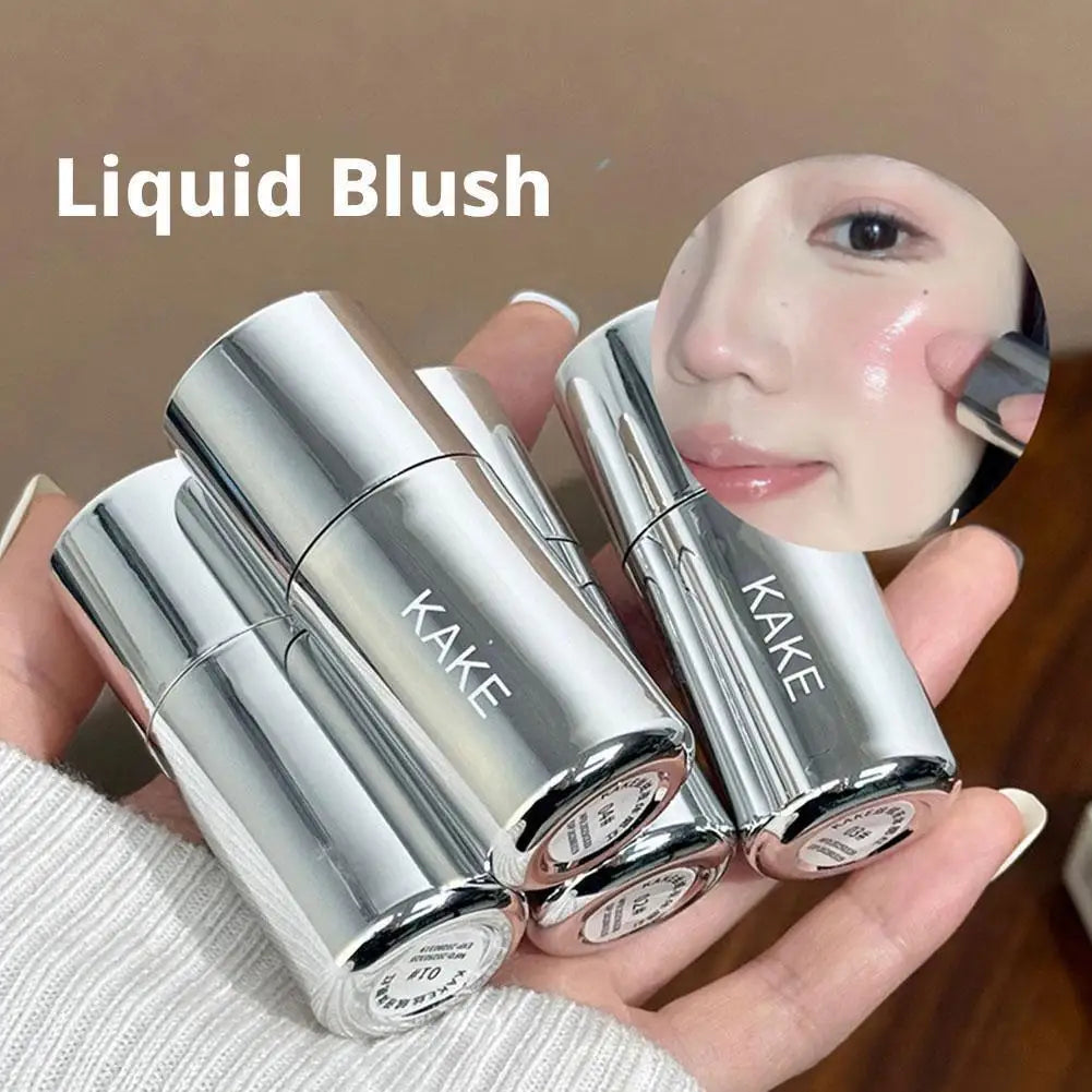 Velvet Liquid Blush Matte Sponge Head Blusher Natural Lasting Brighten facial Contour Blush Tint Makeup LadyShow.Store