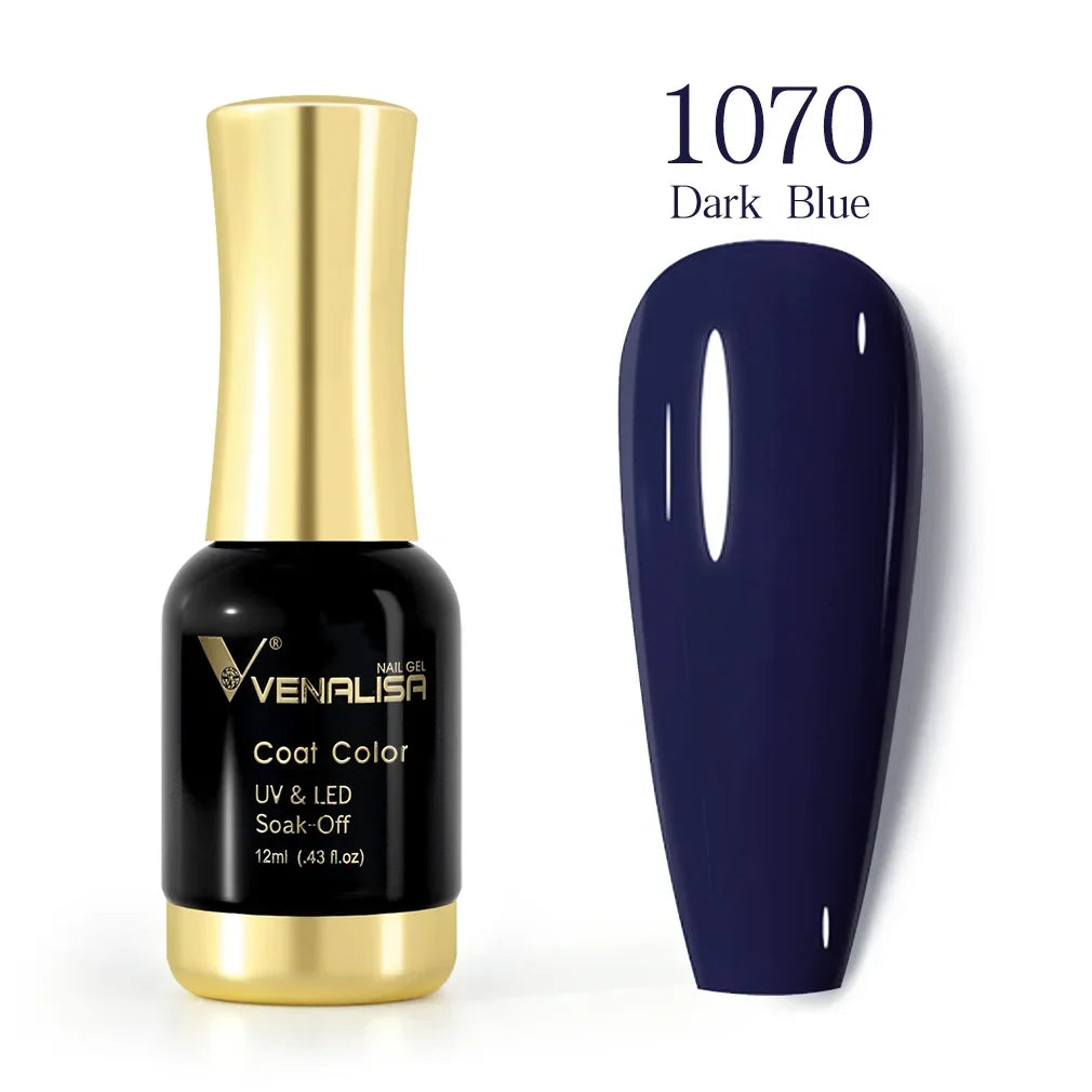 VENALISA Nail Gel Varnish TPO FREE Soak Off UV LED Organic Odorless Enamels Nail Art Colors 12ml 120Colors UV Gel Nail Polish Tri Light Beauty