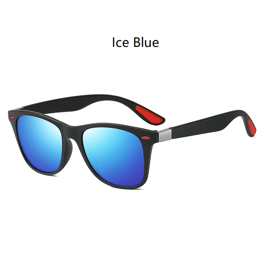 1-2-3PCS Fashion Vintage Square Unisex Driving Fishing Sunglasses Men Women Luxury Brand Designer Sun Glasses Anti-Glare Eyewear Pi-Mart