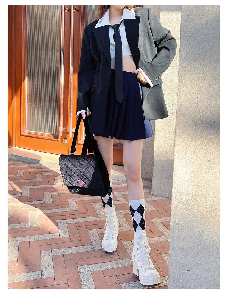 Women Platform Sneakers Canvas Shoes Personalized Luxry Heels Skateboard Lace Up Casual Fashion Outdoor Sneakers Pi-Mart