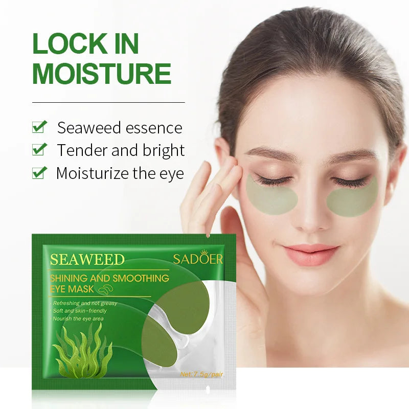 5/10/20 Pairs SADOER Crystal Collagen Eye Mask Anti Dark Circles Removal Eyes Bag Moisturizing Eye Patches Beauty Eyes Skin Care Tri Light Beauty