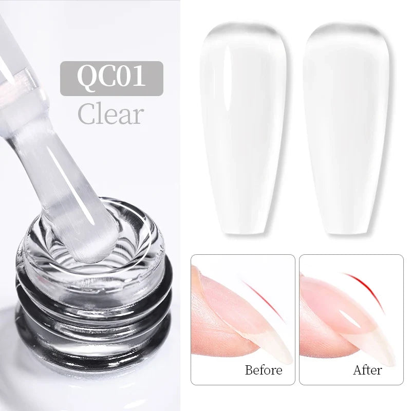 BORN PRETTY 10ml Jelly Nude Gel Nail Polish 50 Colors Semi Transparent Nail Art Nail Supplies Soak off UV LED Nails Gel Varnish Tri Light Beauty