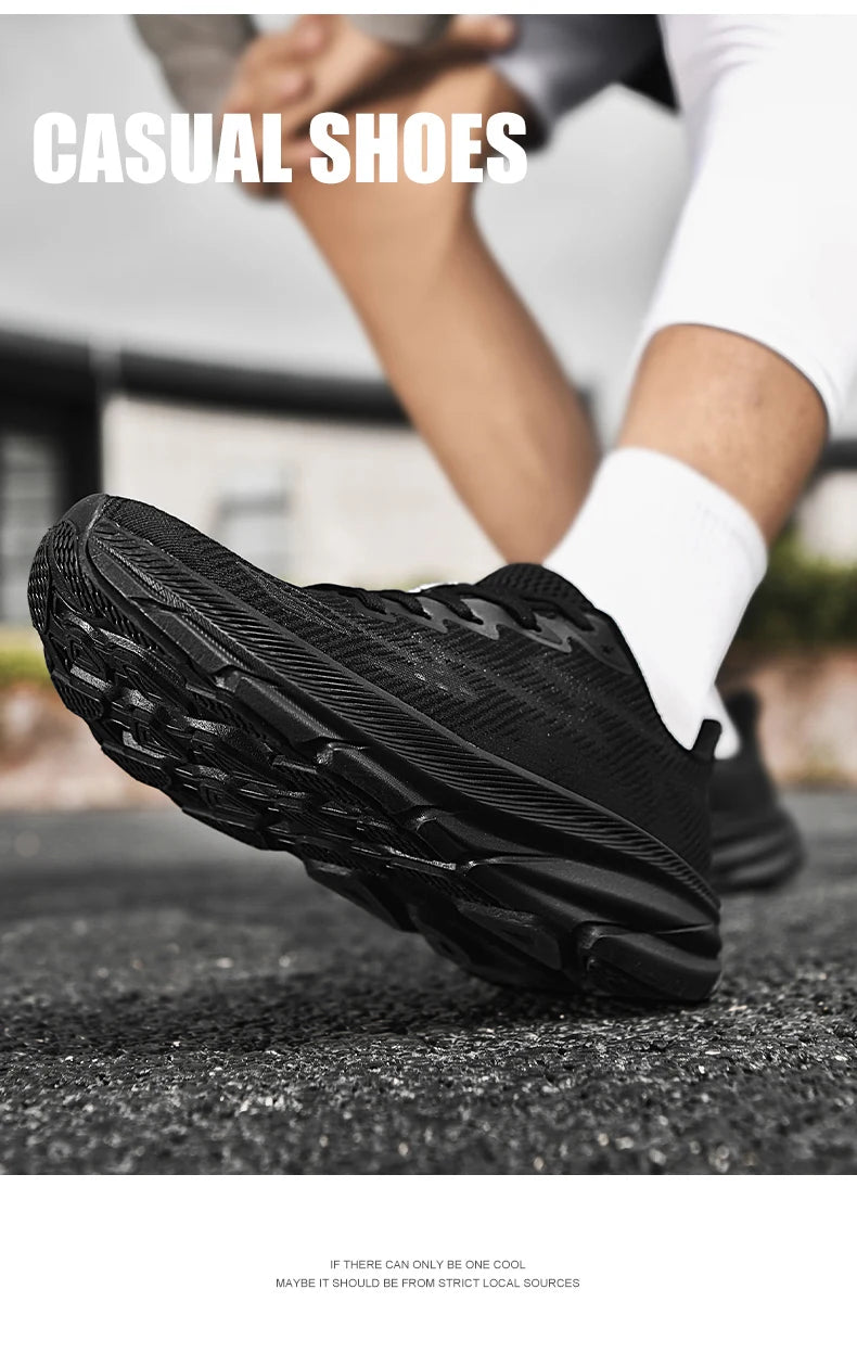 New Running Casual Sports Shoes Outdoor Comfortable Spring Summer Non-slip Sneakers Unisex for Men Women Soft Trainer Men Trail Pi-Mart