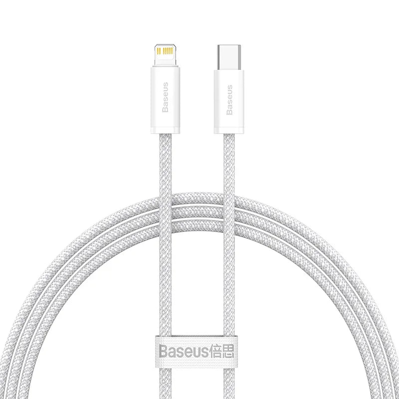Baseus USB C Cable For IPhone 14 13 12 11 Pro Max Xs Plus 20W 30W Fast Charging Cable Type C Data Wire For ipad Macbook Pi-Mart
