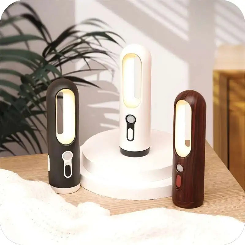 AiQUE LED Motion Sensor Night Light Portable 2 in 1 Flashlight Bedroom Bathroom Reading Camping Lighting Baby Feeding Eye Care Pi-Mart