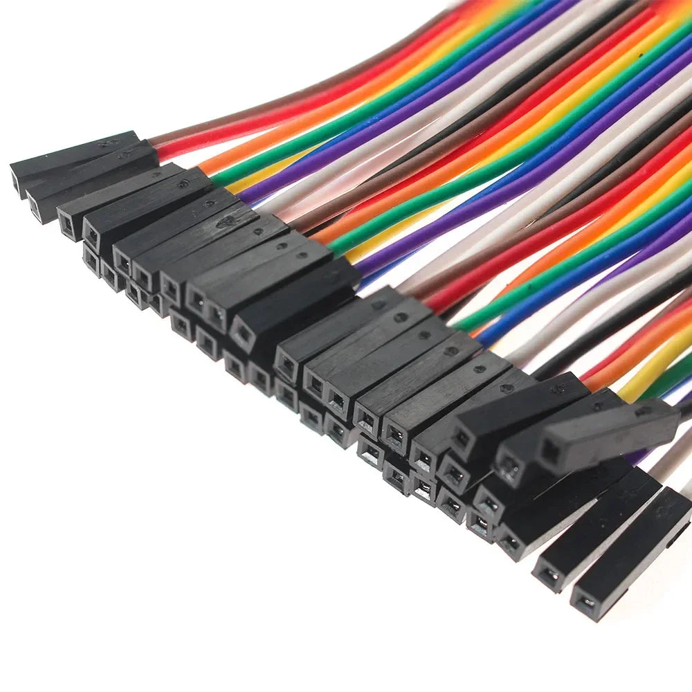 20Pin Dupont Line Male To Male Female To Female Male To FeMale Jumper Wire Cable 10cm 20cm 30cm for Arduino DIY KIT Pi-Mart