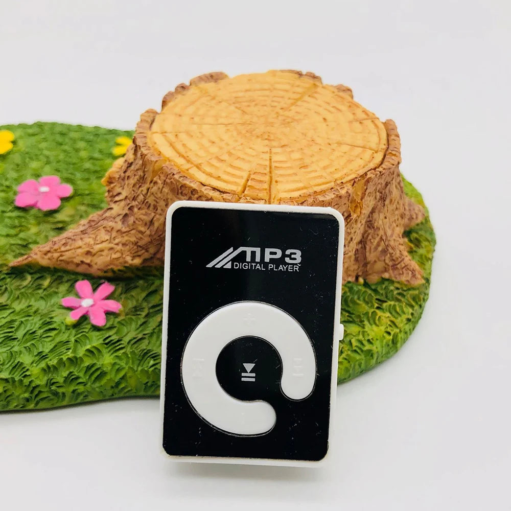 C Key Portable HiFi Mini Clip USB MP3 Player Walkman Music Support Micro TF Card Expandable Up To 16GB Outdoor Sports Walkman Pi-Mart