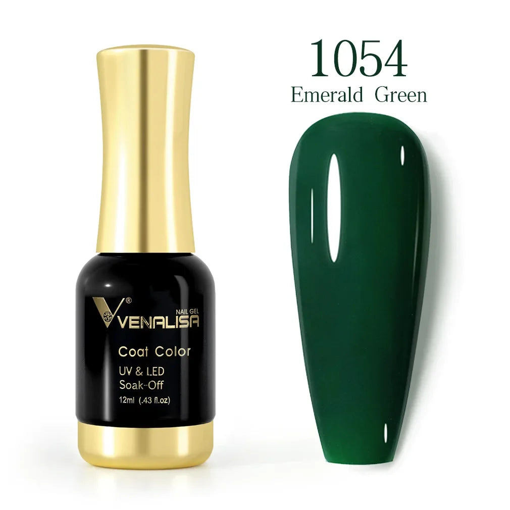 VENALISA Nail Gel Varnish TPO FREE Soak Off UV LED Organic Odorless Enamels Nail Art Colors 12ml 120Colors UV Gel Nail Polish Tri Light Beauty