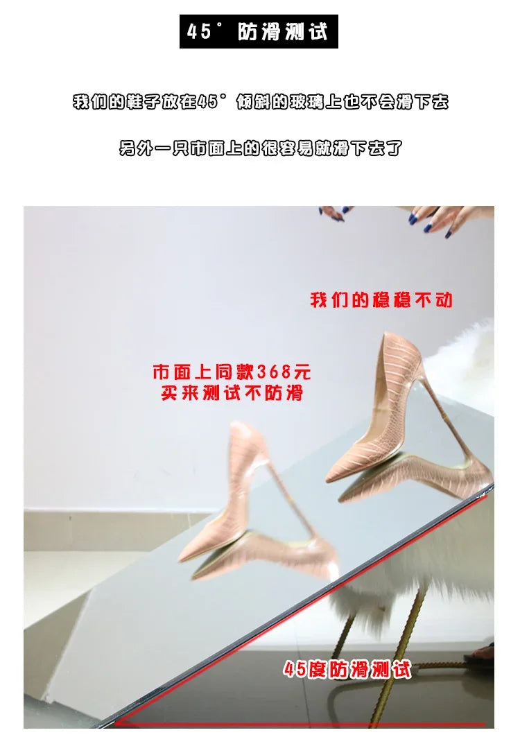 New Fashionable Thin Heel Pointed Water Diamond Mesh Hollow Sandals with Design Sense Half Dragged Muller Shoes ForOuterwear Pi-Mart