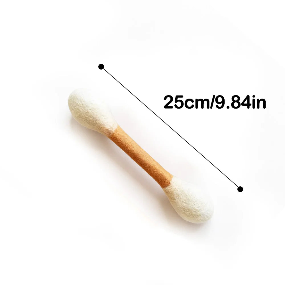 Creative Large Catnip Cotton Swab Rope Toys Kitten Chew Stick Teeth Cleaning Grinding Bite Durable Interactive Cat Toy Pi-Mart