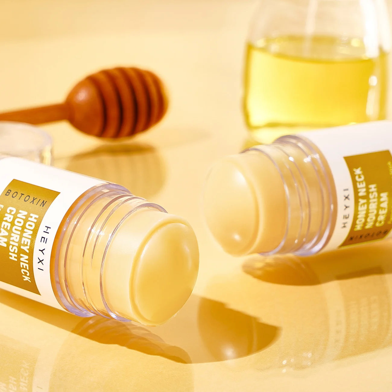Honey Neck Nourishing Cream, Natural Ingredients, Deep Moisturizing, Refreshing and Easy to Absorb, Suitable for All Skin Types Pi-Mart