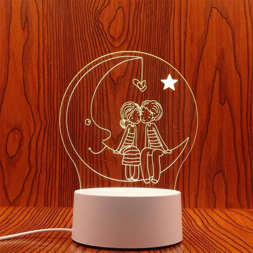 3D Artisitc Light with Stand