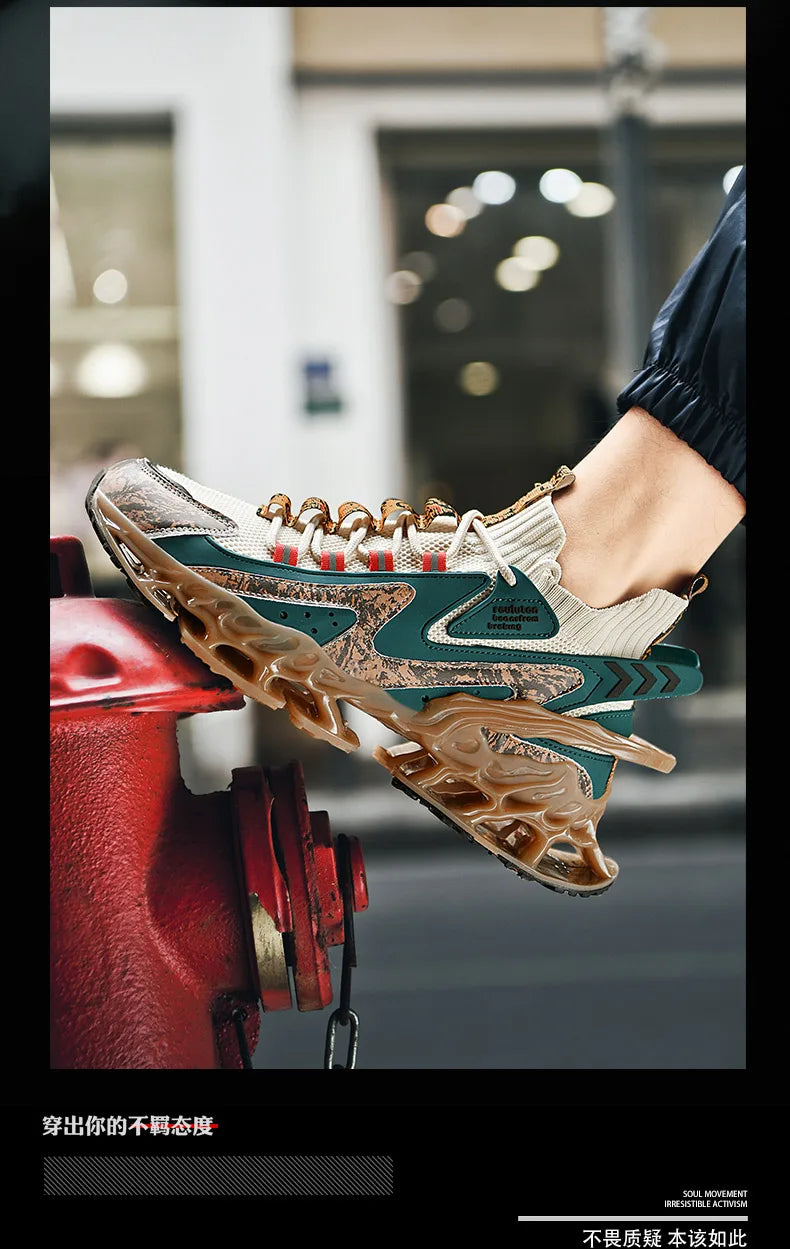Casual Men's Sneakers Breathable Luxury Trainer Race Shoes Fashion Running Tenis for Men And Women Pi-Mart