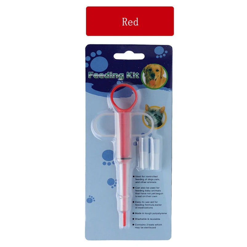 Pet feeding syringe safe and comfortable pet cat dog feeding medicine stick deworming liquid medicine syringe pet supplies Pi-Mart
