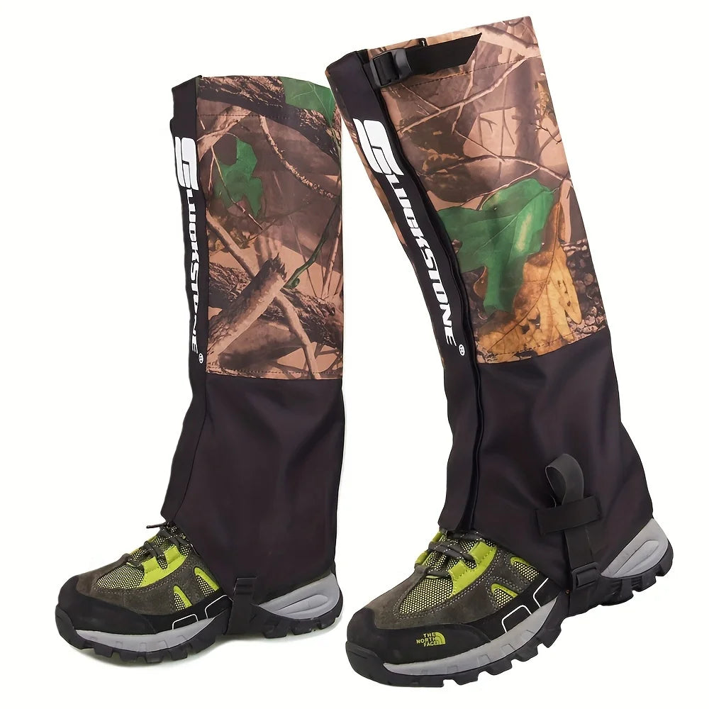 Waterproof Snow Sand Prevention Leg Gaiters Essential Protective Gear for Outdoor Mountaineering Skiing Desert Hiking Exploratio Pi-Mart