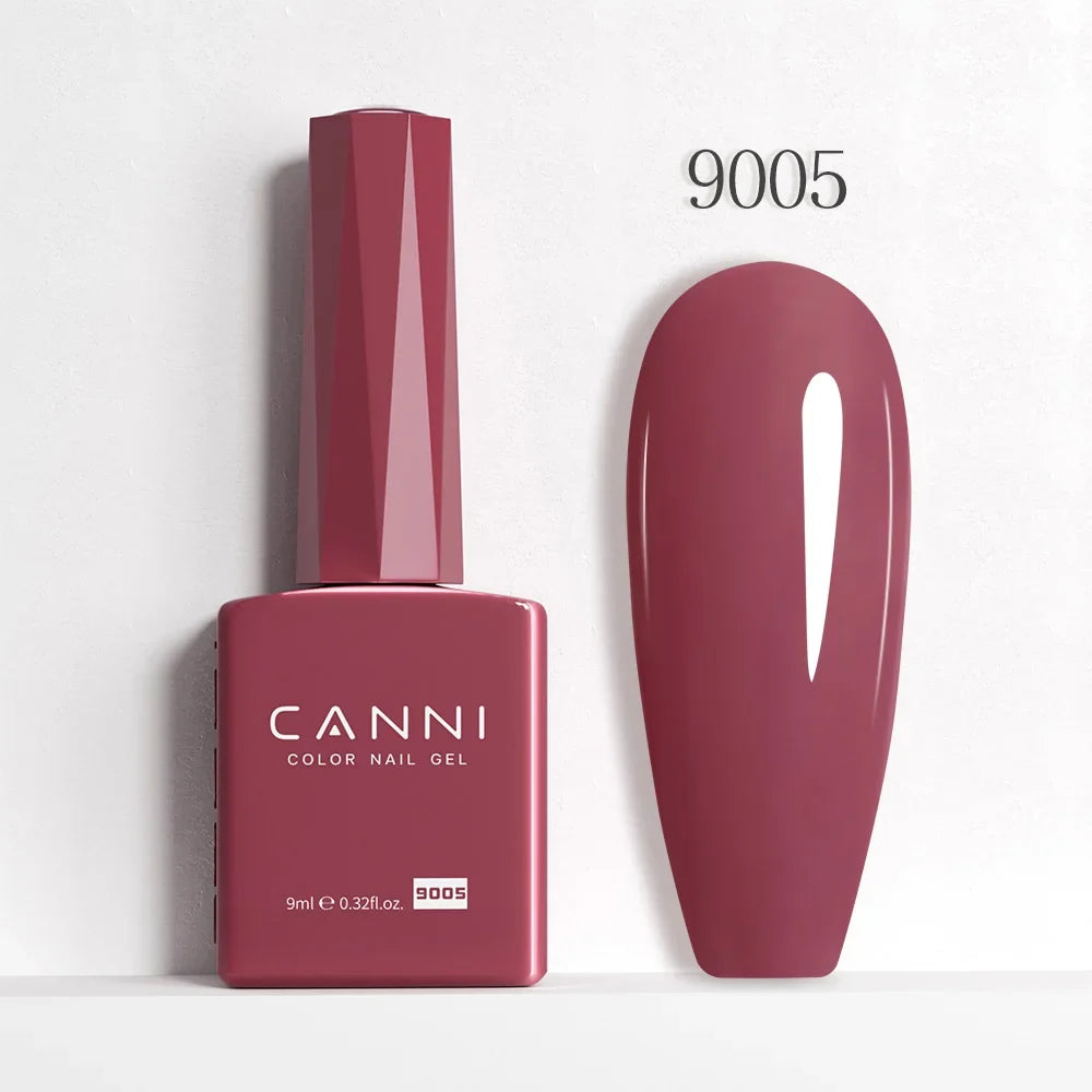 CC8 CANNI 9ml Nail Gel Polish HEMA FREE Summer Nails Color Soak Off UV LED Semi Permanent Smoothy Texture Nail Art Manicure Tri Light Beauty