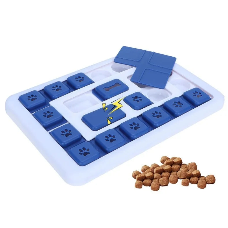 Dog Toys Slow Feeder Interactive Increase Puppy IQ Food Dispenser Slowly Eating NonSlip Bowl Pet Puzzle Cat Dogs Training Game Pi-Mart