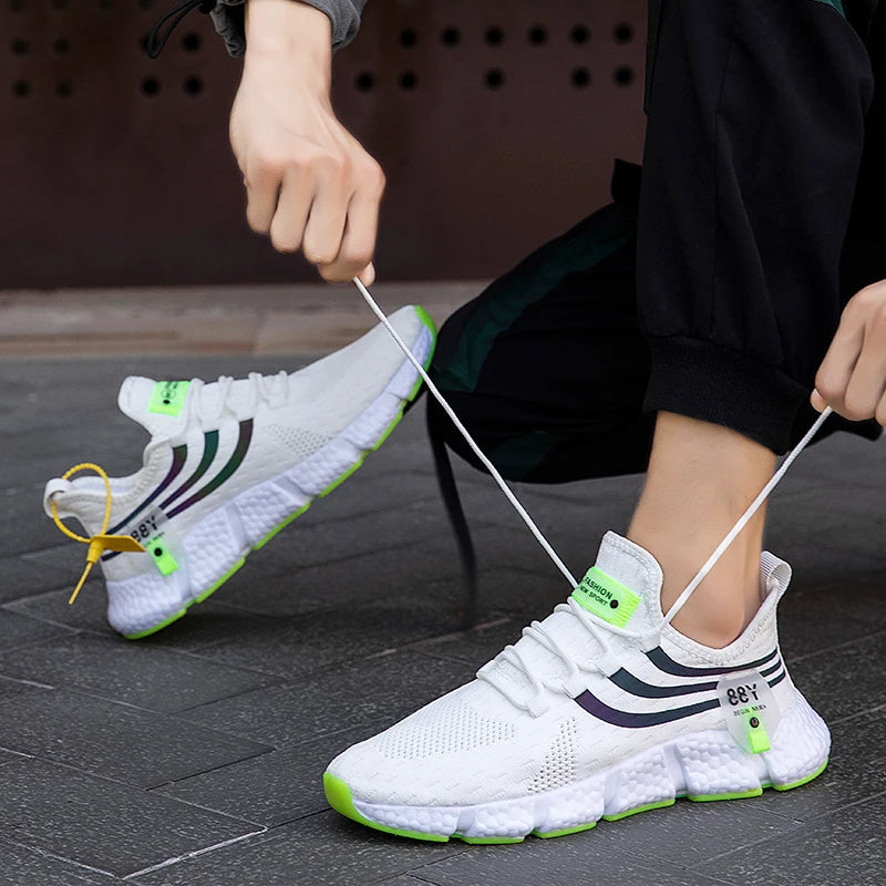 Sneakers Women Breathable Fashion Running Shoes Comfortable Casual Shoes Unisex Men Tenis Masculino Lightweiht Sports Shoes Pi-Mart