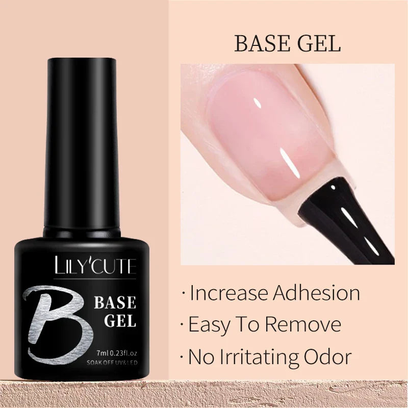 LILYCUTE 7ML Jelly Amber Gel Nail Polish Brown Crystal Translucent Dull Color Nail Art Gel Semi Permanent UV Gel Polish Varnish Tri Light Beauty