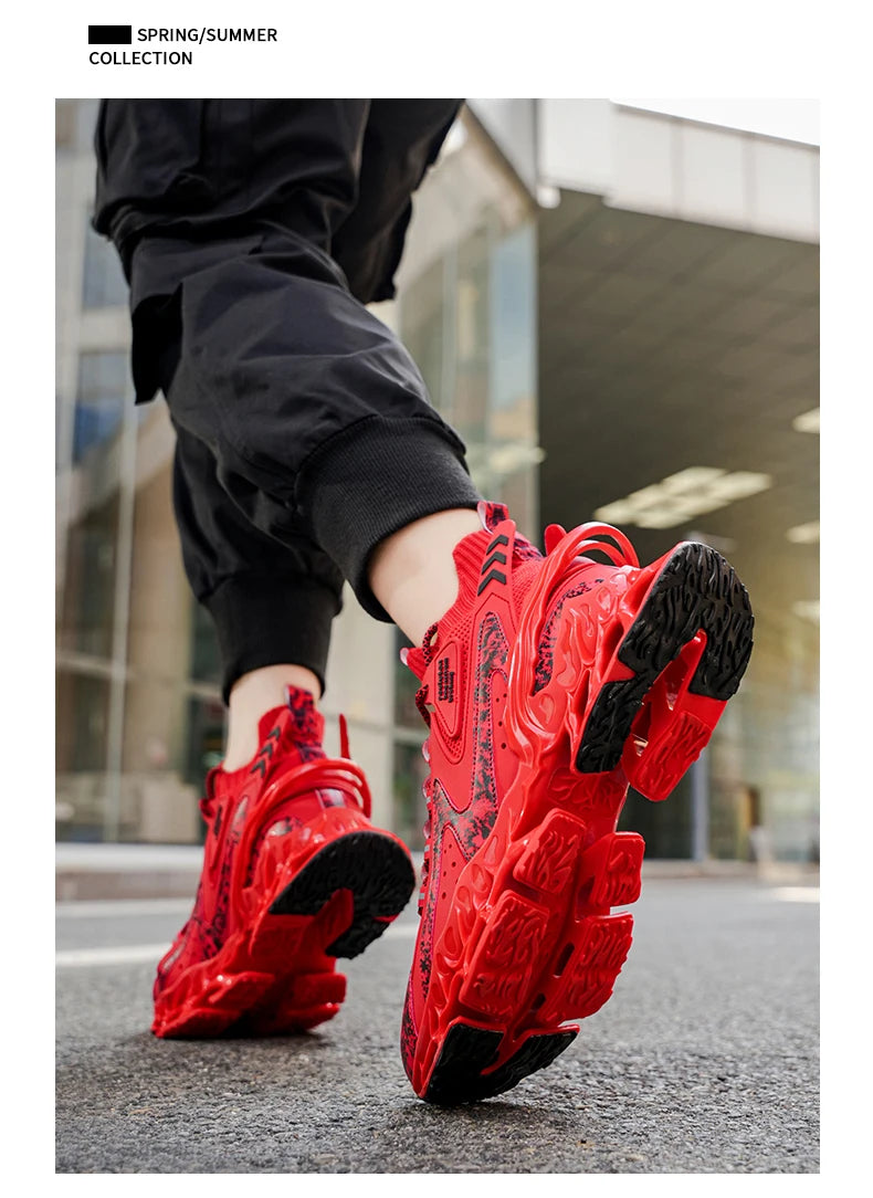 Casual Men's Sneakers Breathable Luxury Trainer Race Shoes Fashion Running Tenis for Men And Women Pi-Mart