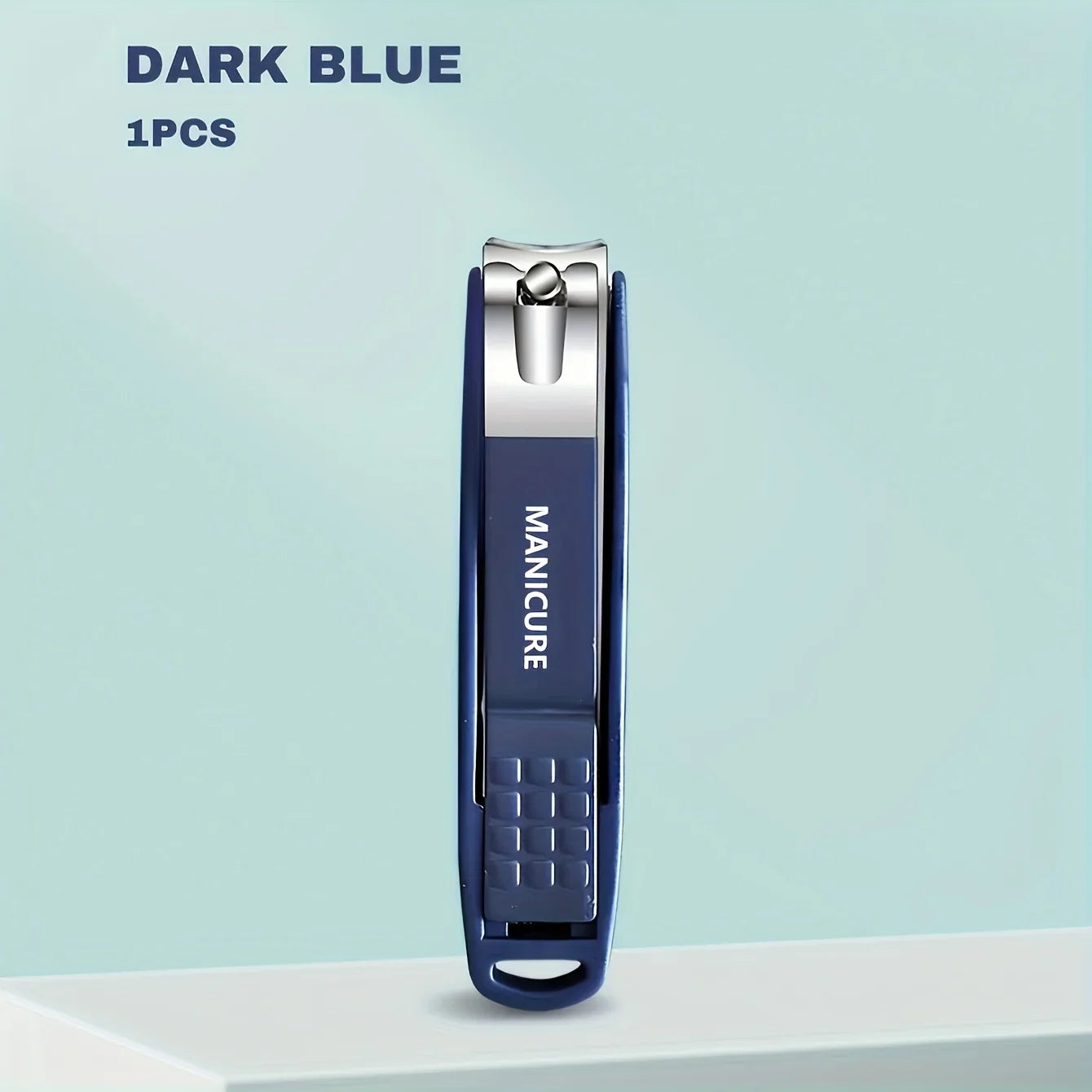 Stainless Steel Nail Clippers Manicure Tools Large Opening Nail Trimmer Anti Splash Design Sharp Edge Christmas Gift Tri Light Beauty