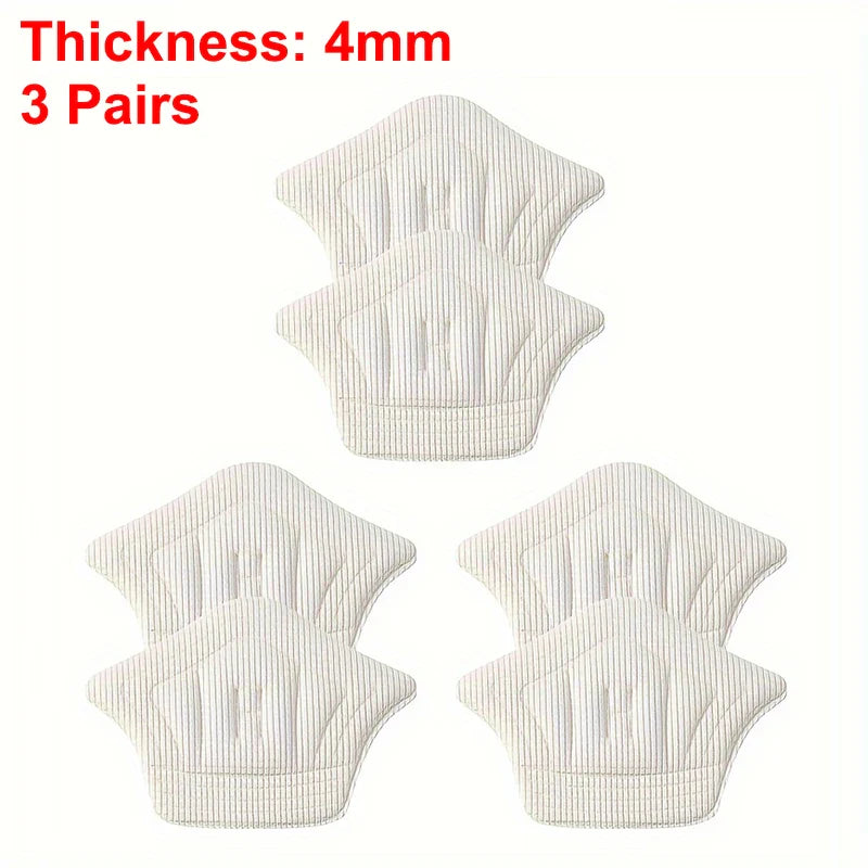 3pairs/6pairs Insoles Patch Heel Pads for Sport Shoes Back Sticker Adjustable Size Antiwear Feet Pad Cushion Insert Insole LadyShow.Store