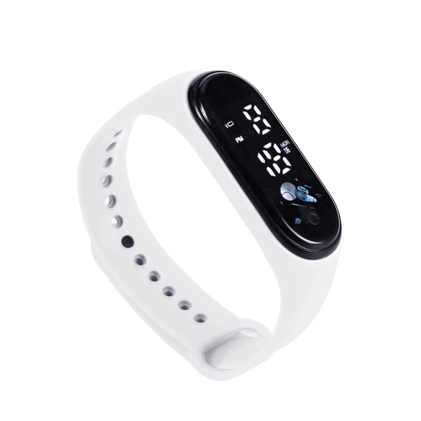 Kawaii Smart Watch For Kids Fashion Outdoor Waterproof Sports Kids' Watches Boy Girls Digital Watches Silicone montre enfant LadyShow.Store