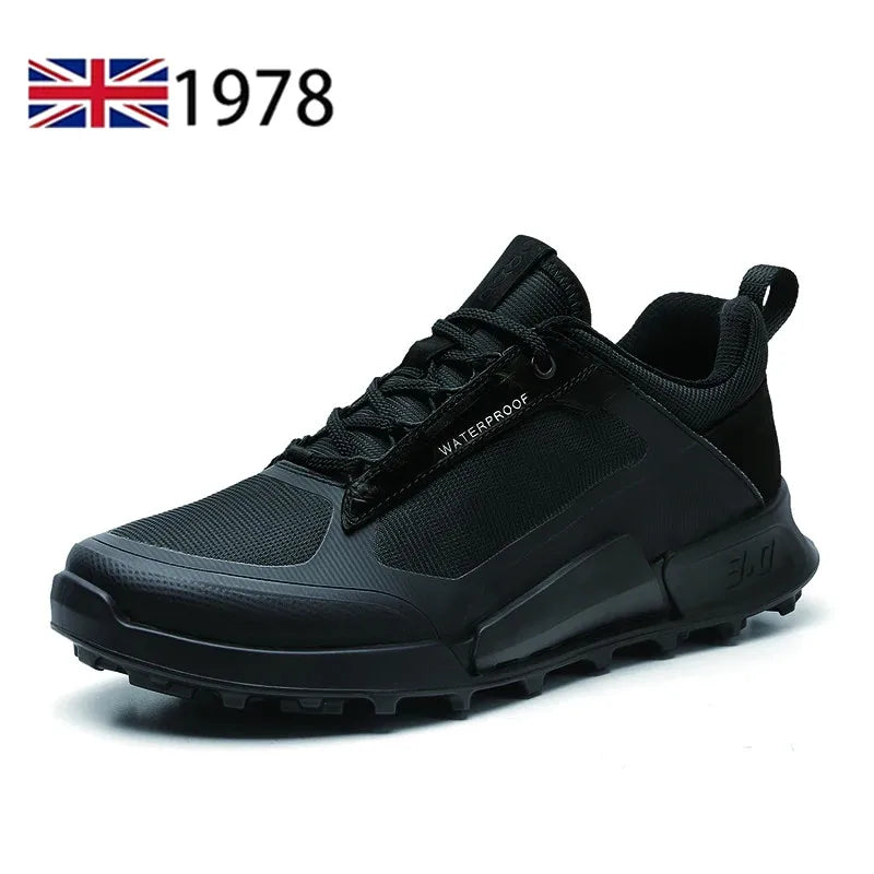 New Men's Shoes Mesh Breathable Outdoor Hiking Shoes Men Lightweight Anti Slip Waterproof Casual Sports Shoes zapatillas hombre Pi-Mart