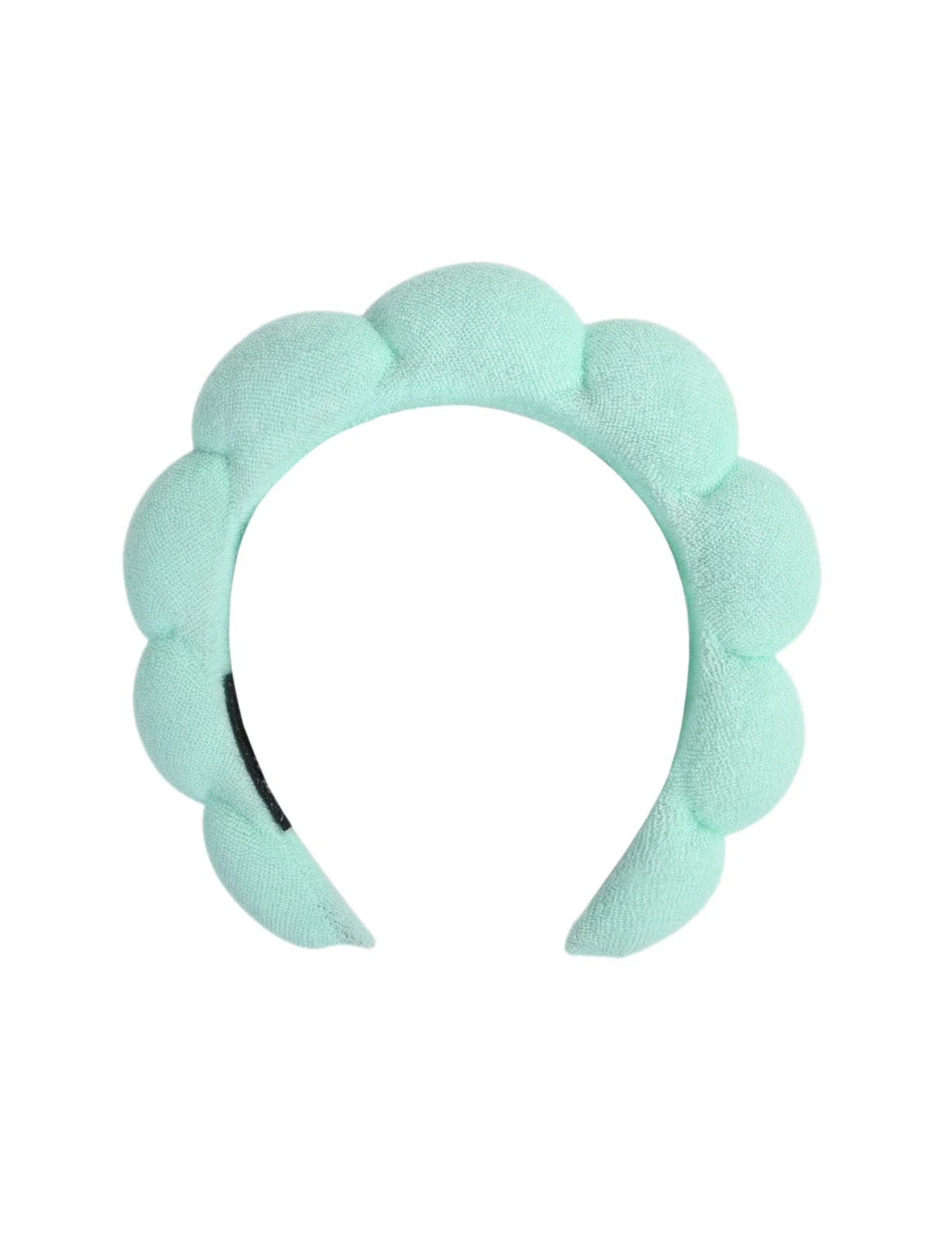 1/3Pcs Fashion Microfiber Washing Wristbands Scrunchies Puffy Headband Spa Bubble Headband for Washing Face Makeup Shower Skincare LadyShow.Store