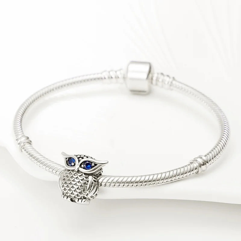 DSN 925 Silver King Of The Grasslands 2026 Charm Beads Pendant Fits Bracelet Necklace DIY Women Festival Party Jewelry Gifts Pi-Mart