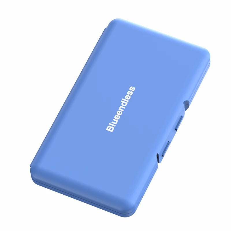 4-Slot M.2 SSD Case Storage Case 2280 SSD Enclosure Bag for SSD Case SATA NVme Hard Disk Box for SSD Shockproof Portable Box Pi-Mart