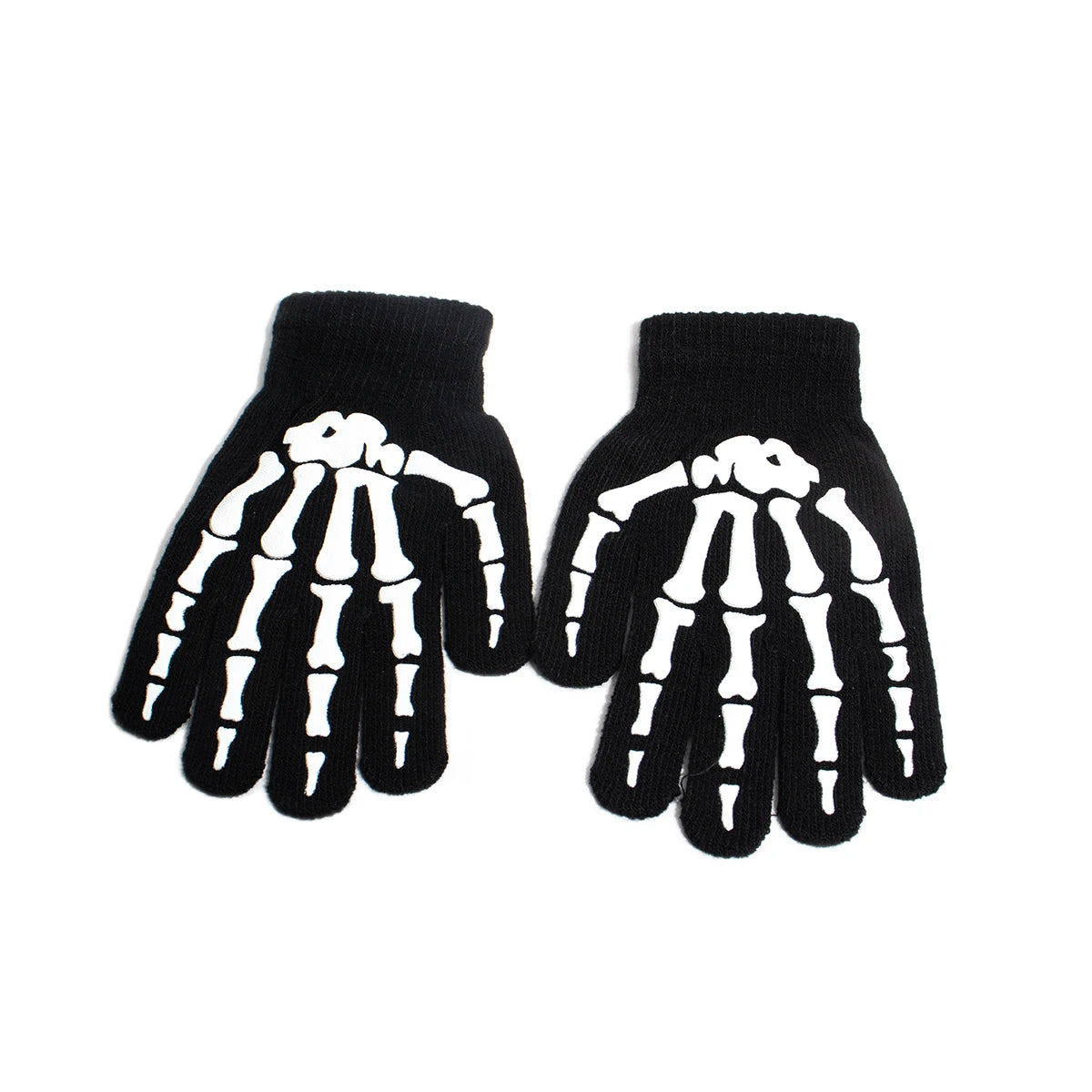 Unisex Knitted Gloves Half/Full Finger Autumn Winter Gloves Halloween Decorative Gloves Pi-Mart
