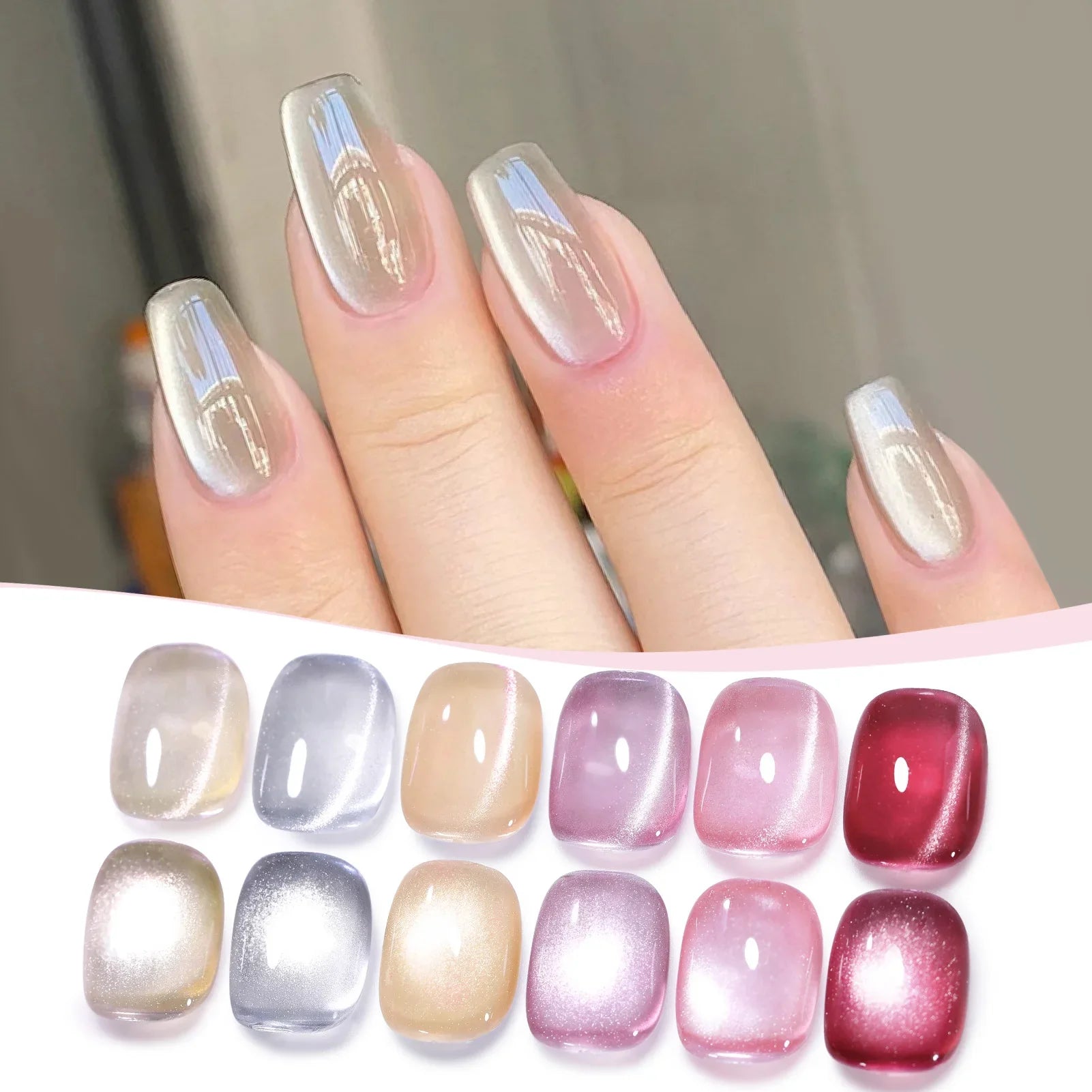 BORN PRETTY 117 Colors Cat Magnetic Gel Nail Polish 10ml Full Coverage Varnish Semi Permanent Super Gorgeous Nails Manicure Tri Light Beauty
