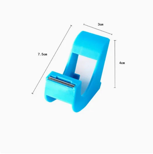Mini Handheld Tape Dispenser With Cutter Portable Small Tape Holder For Desk Office School Home Desktop Stationery Cutting Tool Pi-Mart