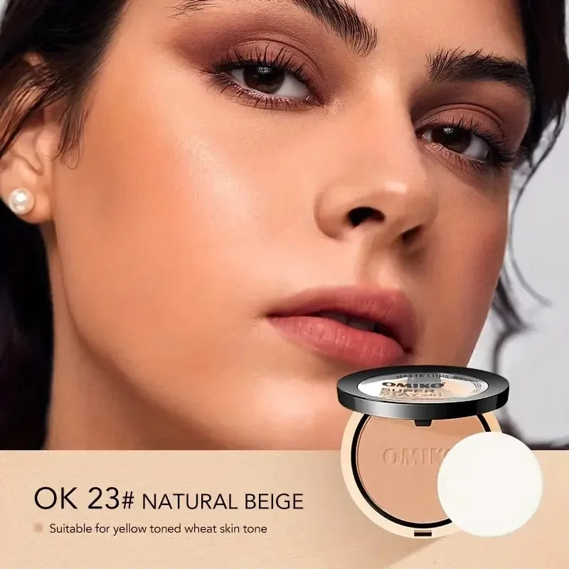 Loose Powder 3Colors Face Pressed Powder Long Lasting Oil Control Makeup Mineral Powder Natural Concealer Contour Face Cosmetics Tri Light Beauty