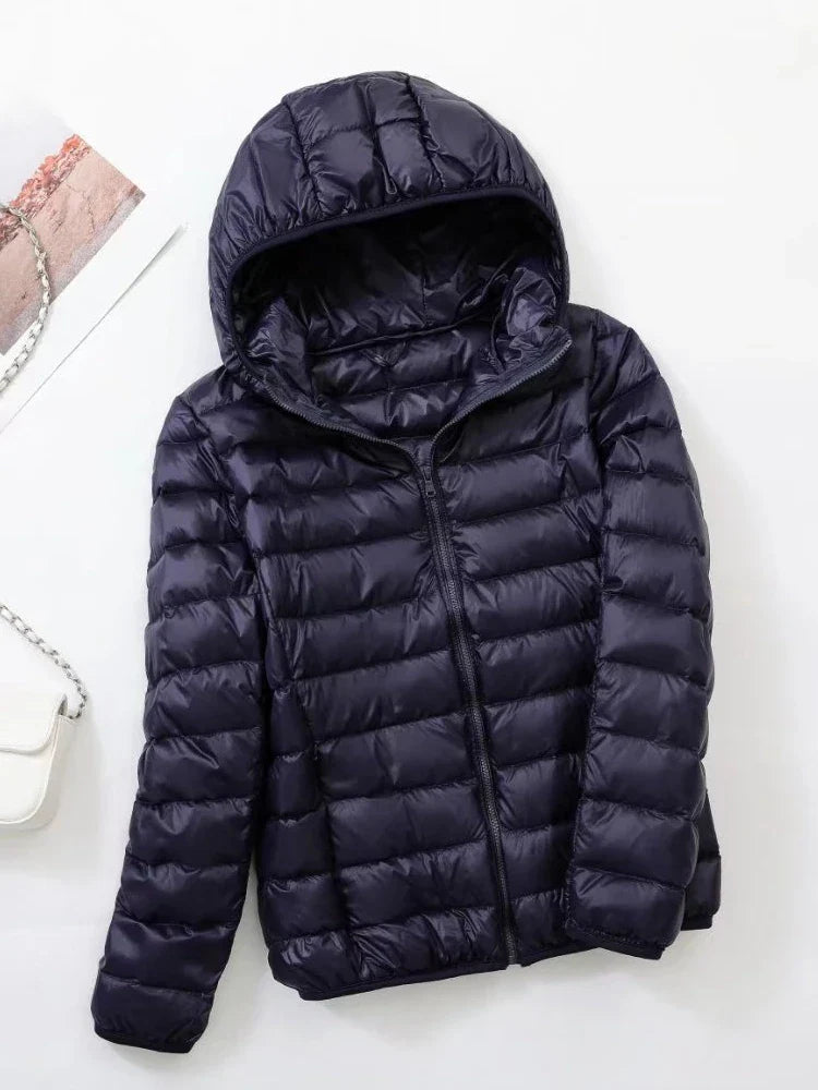 NewBang Brand Women's Down Jackets 90% Ultra Light Duck Down Women Lightweight Coat Hooded Female Windbreaker Parka Plus Coats LadyShow.Store
