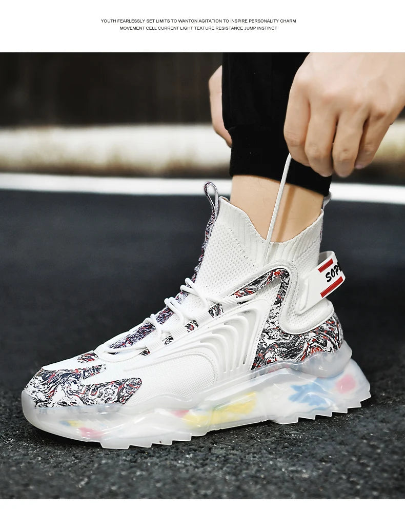 Shoes men Sneakers Male casual Mens Shoes tenis Luxury shoes Trainer Race Breathable Shoes fashion loafers running Shoes for men Pi-Mart