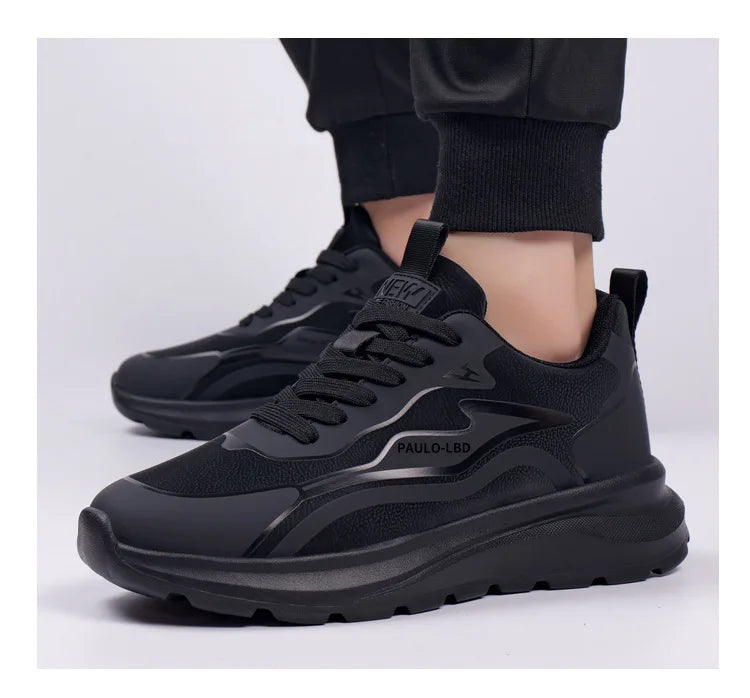 Men's Shoes 2026 New Trendy Soft Soled Casual Shoes for Spring and Summer, Breathable and Comfortable Running Sports Shoes Pi-Mart