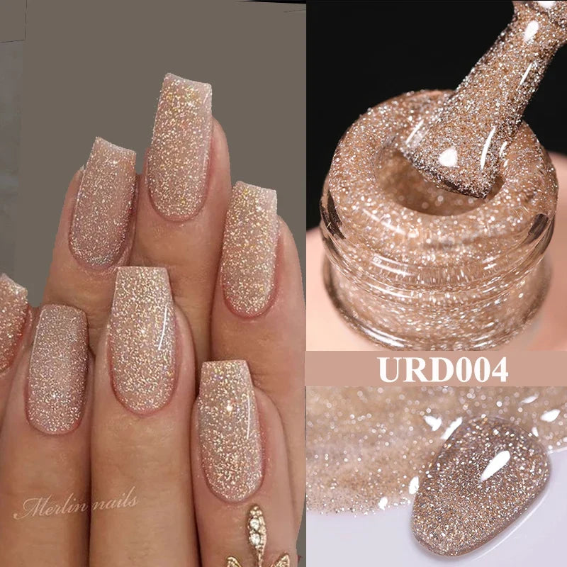 UR SUGAR 15ml Jelly Milky White Translucent Color Gel Polish Semi Permanent UV Gel Nail Art Soak Off Gel Varnish Latest Fashion Tri Light Beauty