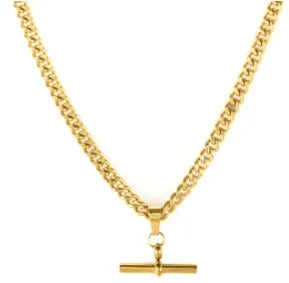 Square Pendants Delicate Stainless Steel Chain Pendant Necklace For Women Necklace Pi-Mart