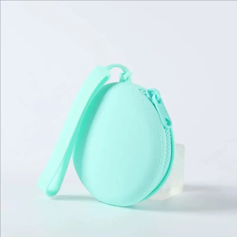 1Pc Silicone Pet Treat Pouch Portable Travel Training Bag Round Silicone Snack Bag for Dogs and Cats Pet Accessories Pi-Mart