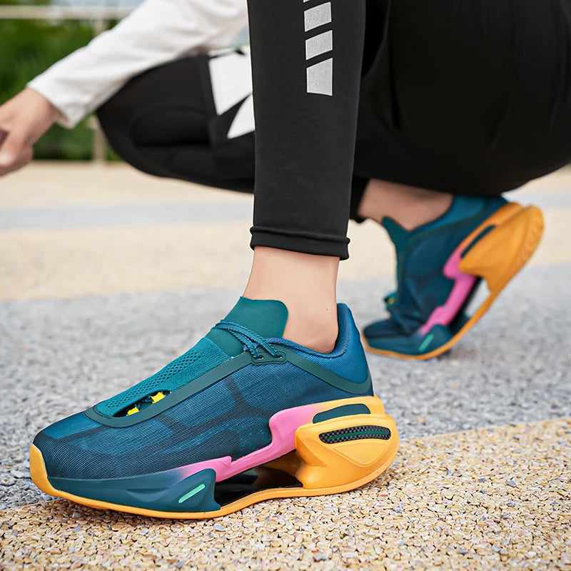 Men's Breathable Casual Sneakers Luxury Trainer Fashion Loafers Comfortable Wear and Relaxed Life Running Shoes for Male Pi-Mart