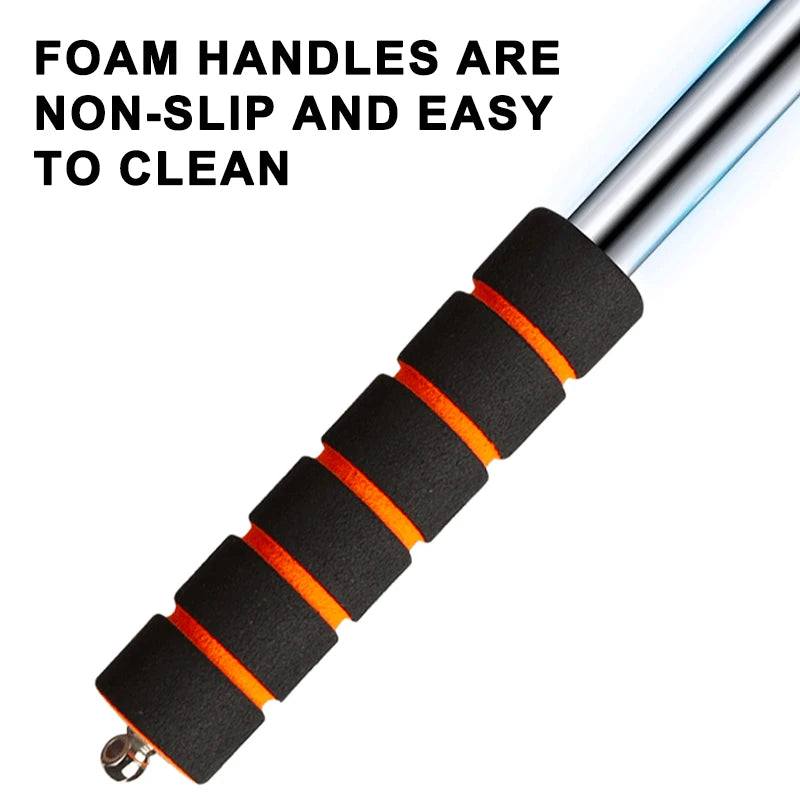 SEAMETAL Car Front Windshield Defogging Brush Telescopic Long Handle Car Household Glass Clean Brushes Dust Remover Tool Pi-Mart