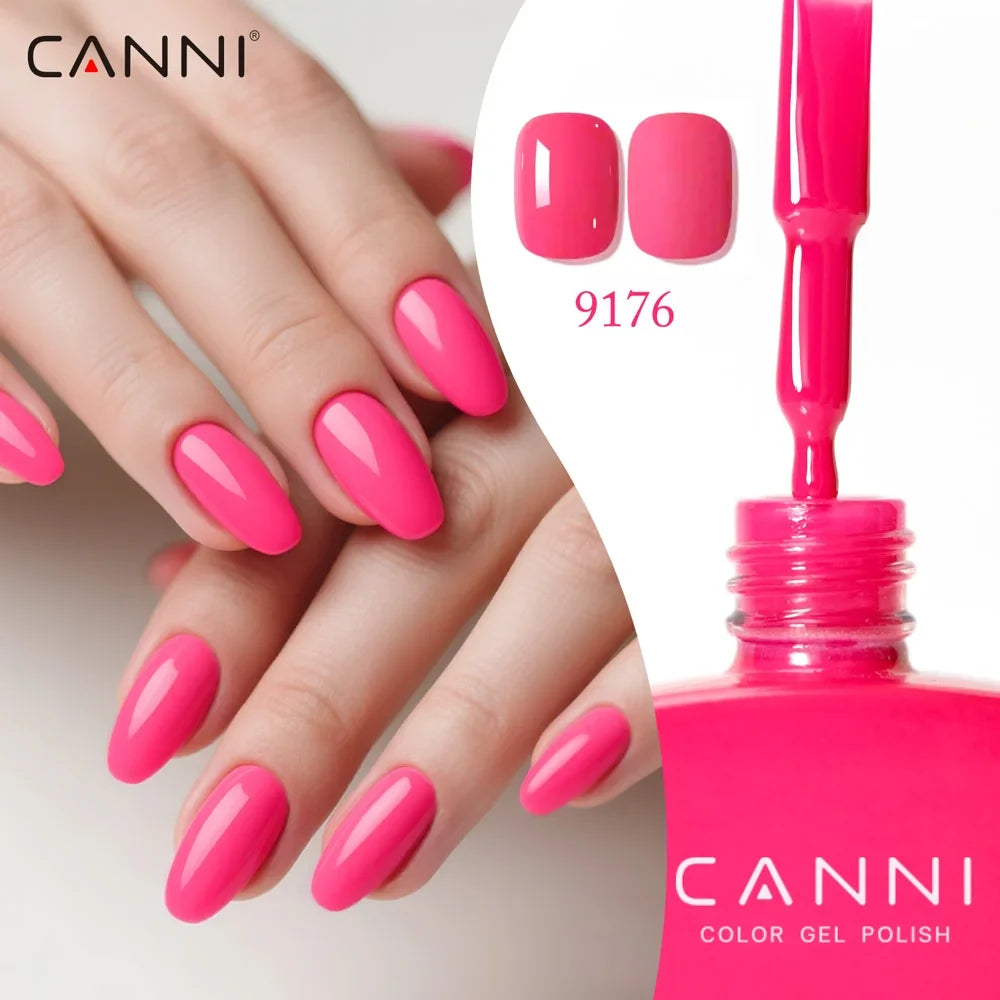CC8 CANNI 9ml Nail Gel Polish HEMA FREE Summer Nails Color Soak Off UV LED Semi Permanent Smoothy Texture Nail Art Manicure Tri Light Beauty