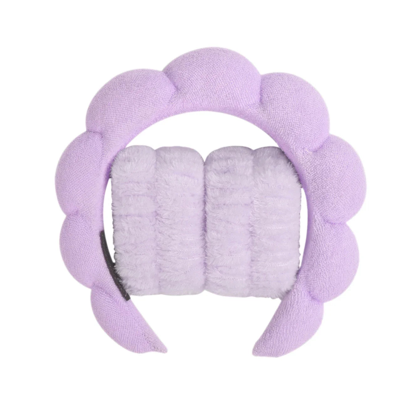 1/3Pcs Fashion Microfiber Washing Wristbands Scrunchies Puffy Headband Spa Bubble Headband for Washing Face Makeup Shower Skincare LadyShow.Store